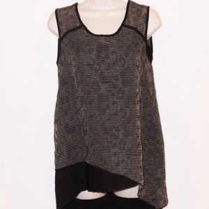 Habitat sleeveless asymmetrical hem top (XL)